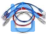 Патч-корд UTP Cablexpert кат.5e, 1м, литой, многожильный (синий)
