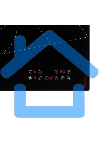 Варочная панель электрическая Krona FIDATO 45 BL