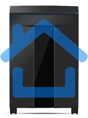 Шредер Deli 9919 серый с автоподачей (секр.P-7)/фрагменты/8лист./30лтр./скрепки/скобы/пл.карты/CD