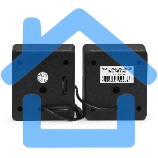 Акустическая система 2.0 ExeGate EX287057RUS Disco 140 Black (питание USB, 2х3Вт (6Вт RMS), 100-20000Гц, черный)