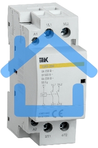 Контактор модульный КМ63-20М AC IEK MKK11-63-20