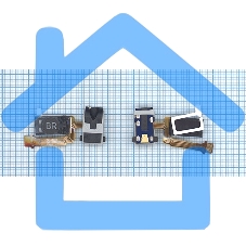 Шлейф аудио-разъема для Samsung J200 (J2)