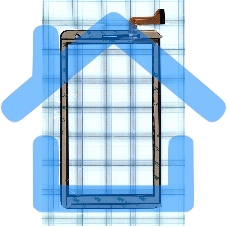 Сенсорное стекло (тачскрин) PX070515A451. черное