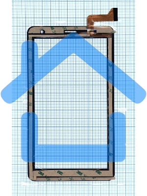 Сенсорное стекло (тачскрин) PX070515A451. черное