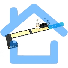 Шлейф c разъемом зарядки для Apple iPad Mini 2, Mini 3 белый Шлейф c разъемом зарядки для Apple iPad Mini 2, Mini 3 белый