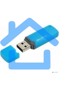 Флешка USB QUMO 8 Gb, Optiva 02 Blue QM8GUD-OP2-blue