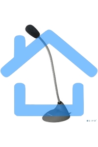 Микрофон компьютерный Defender MIC-111, серый, кабель 1,5 м