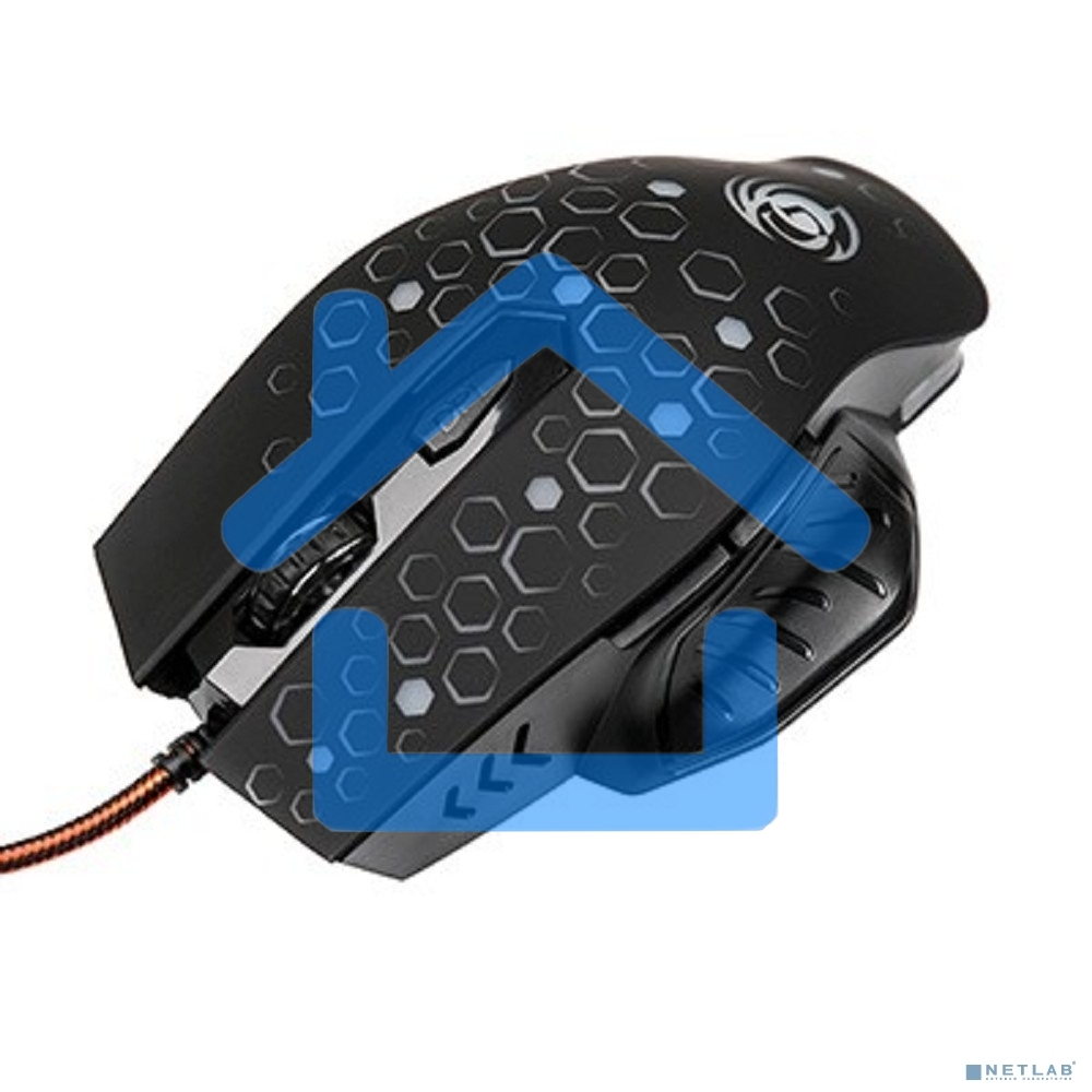 Мышь проводная Dialog Gan-Kata MGK-11U черный, 2400 dpi, USB, кнопки - 6