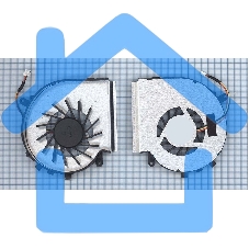 Вентилятор (кулер) для ноутбука MSI GE62 (CPU) 3-pin