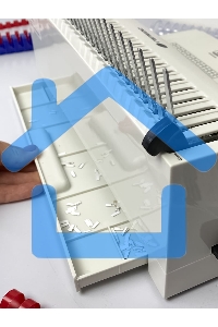 Переплетчик Heleos БП-16 A4/перф.16л.сшив/макс.500л./пластик.пруж. (6-51мм)