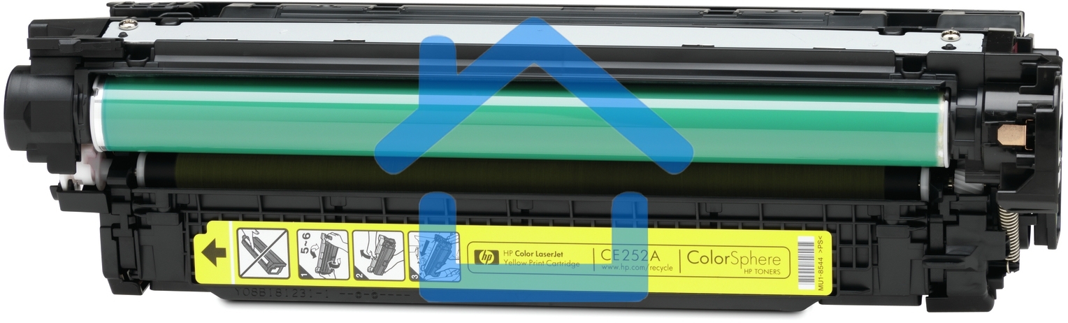 Картридж лазерный HP CE252A желтый для CLJ CM3530/CP3525 7000стр.
