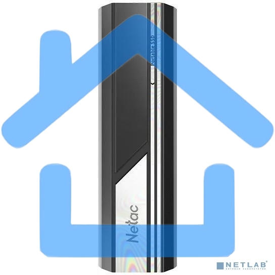 Внешний накопитель SSD Netac USB-C 2Tb NT01ZX10-002T-32BK ZX10 2.5