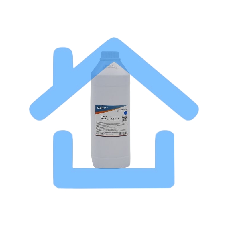 Тонер для KYOCERA ECOSYS M8124cidn/8130cidn Cyan (PK231) 500г/бут, (унив.) (TK-8115C) Japan CET