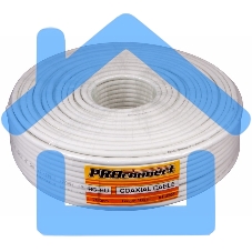 Кабель коаксиальный PROconnect RG-6U+Cu, 75 Ом, Cu/Al/Cu, 48%, бухта 100 м, белый