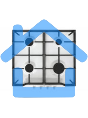 Газовая варочная панель Gefest ПВГ 1212