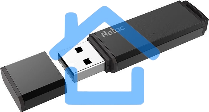 Флешка USB Netac U351 16 Gb <NT03U351N-016G-20BK>, USB 2.0