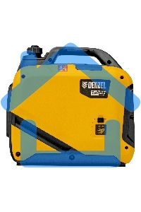 Генератор инверторный GS-3000iS, 3,0 кВт, 230 В, закрытый корпус, ручной старт DENZEL