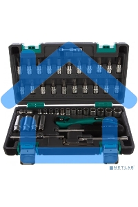 Набор инструментов STELS 1/4'' cr-v s2 усиленный кейс 47предм. 14099