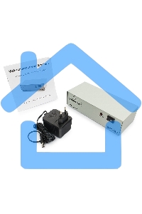 Разветвитель GVS122 Разветвитель сигнала VGA на 2 монитора (Gembird)