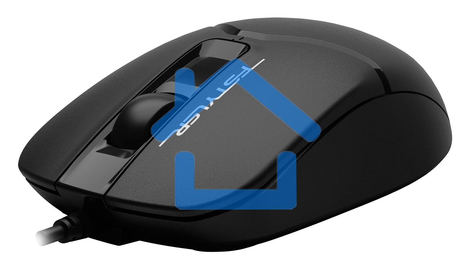 Комплект клавиатура + мышь A4Tech Fstyler F1512 клав:черный мышь:черный USB