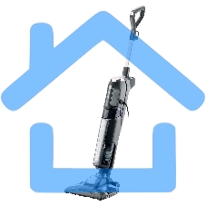 Пылесос паровой вертикальный Starwind SSV9555 темно-серый/серебристый, питание от сети, 120 Вт, уборка сухая/паром, пылесборник 0.5 л