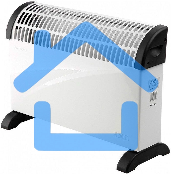 Конвектор Ресанта ОК-1500С белый, 1500 Вт, 20 м2, термостат