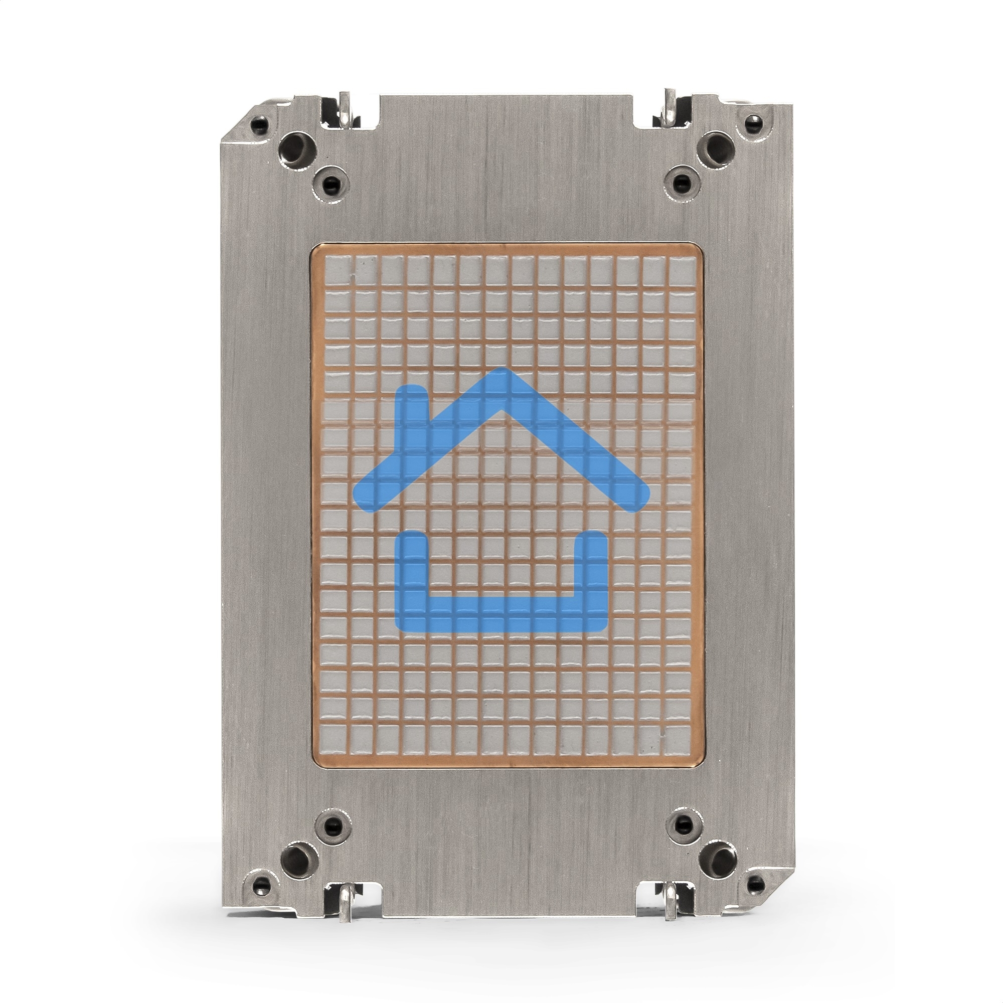 Радиатор для процессора ExeGate ESNK-P0077P.1U.4189.Cu серебристый, алюминий/медь, 205 Вт