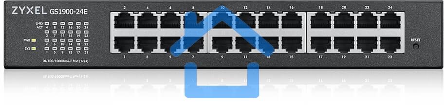 Коммутатор Zyxel GS1900-24E-EU0103F 24G управляемый