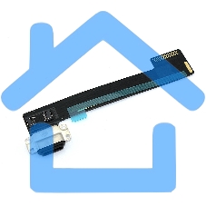 Шлейф c разъемом зарядки для Apple iPad Mini 4, Mini 5 черный Шлейф c разъемом зарядки для Apple iPad Mini 4, Mini 5 черный