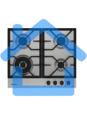 Газовая варочная панель GRUNDIG GIGA 6234260 XE 7751688374