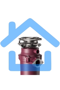 Измельчитель пищевых отходов Kuppersberg WSS 750 V, High-Tech, мощность 750 Вт, 3800-4200 об/мин, защита от перегрева, авто выключение, DC мотор, уровень шума 75 дБ, винный