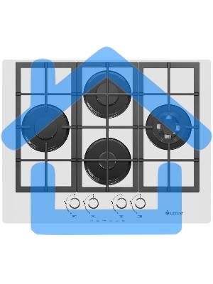 Газовая варочная панель Gefest ПВГ 2231-01 Р12