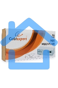 Разветвитель GVS122 Разветвитель сигнала VGA на 2 монитора (Gembird)
