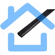 Трубка термоусаживаемая клеевая 33.0/8.0мм (3-4:1). (уп.4шт) по 1м черный Rexant 26-0033