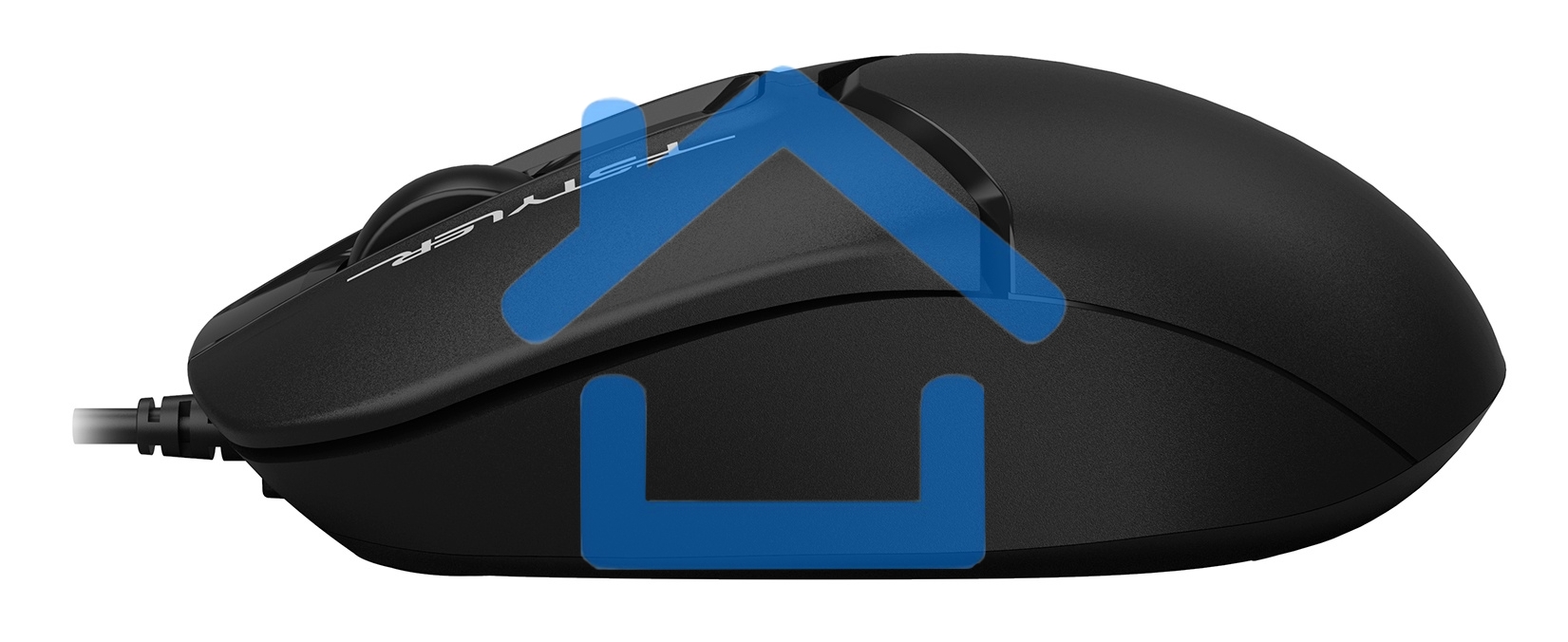 Комплект клавиатура + мышь A4Tech Fstyler F1512 клав:черный мышь:черный USB