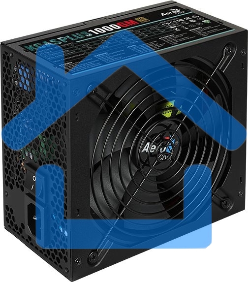 Блок питания Aerocool / Formula KCAS PLUS 1000GM V2 RTL (ACPG-KPK0FEC.12), 1000Вт, 80 PLUS Gold, 140мм, модульный, черный