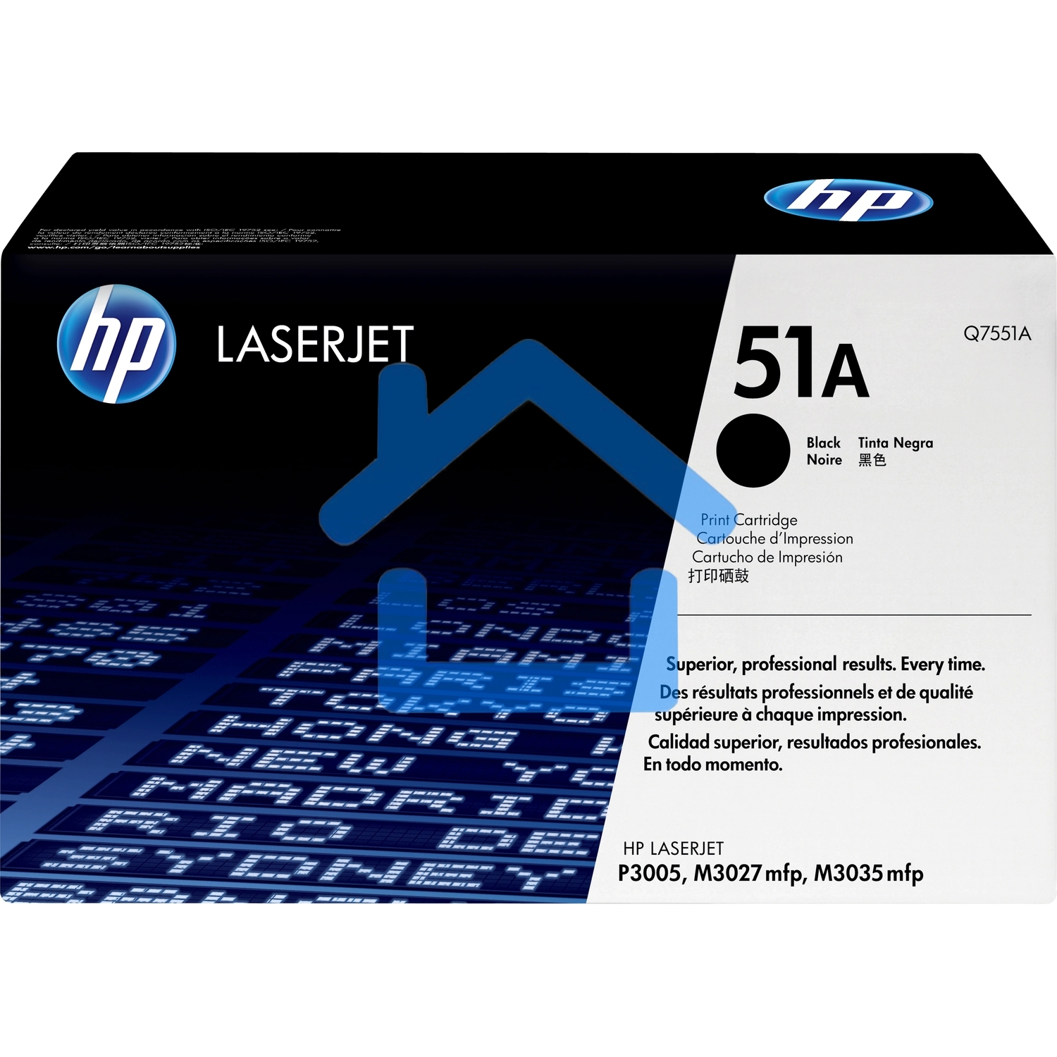 Картридж лазерный HP Q7551A черный для LJ P3005/M3035mfp/M3027mfp 6500 стр.