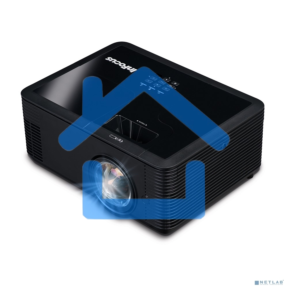 Проектор INFOCUS IN134ST DLP, 4000 ANSI Lm, XGA (1024x768), 28500:1, 0.626:1, 3.5mm in, Composite video, VGA, HDMI 1.4a x3 (поддержка 3D), USB-A (для SimpleShare и др.), лампа 15000ч.(ECO mode), 3.5mm out, Monitor out (VGA), RS232, RJ45, 21дБ, 3,2 кг
