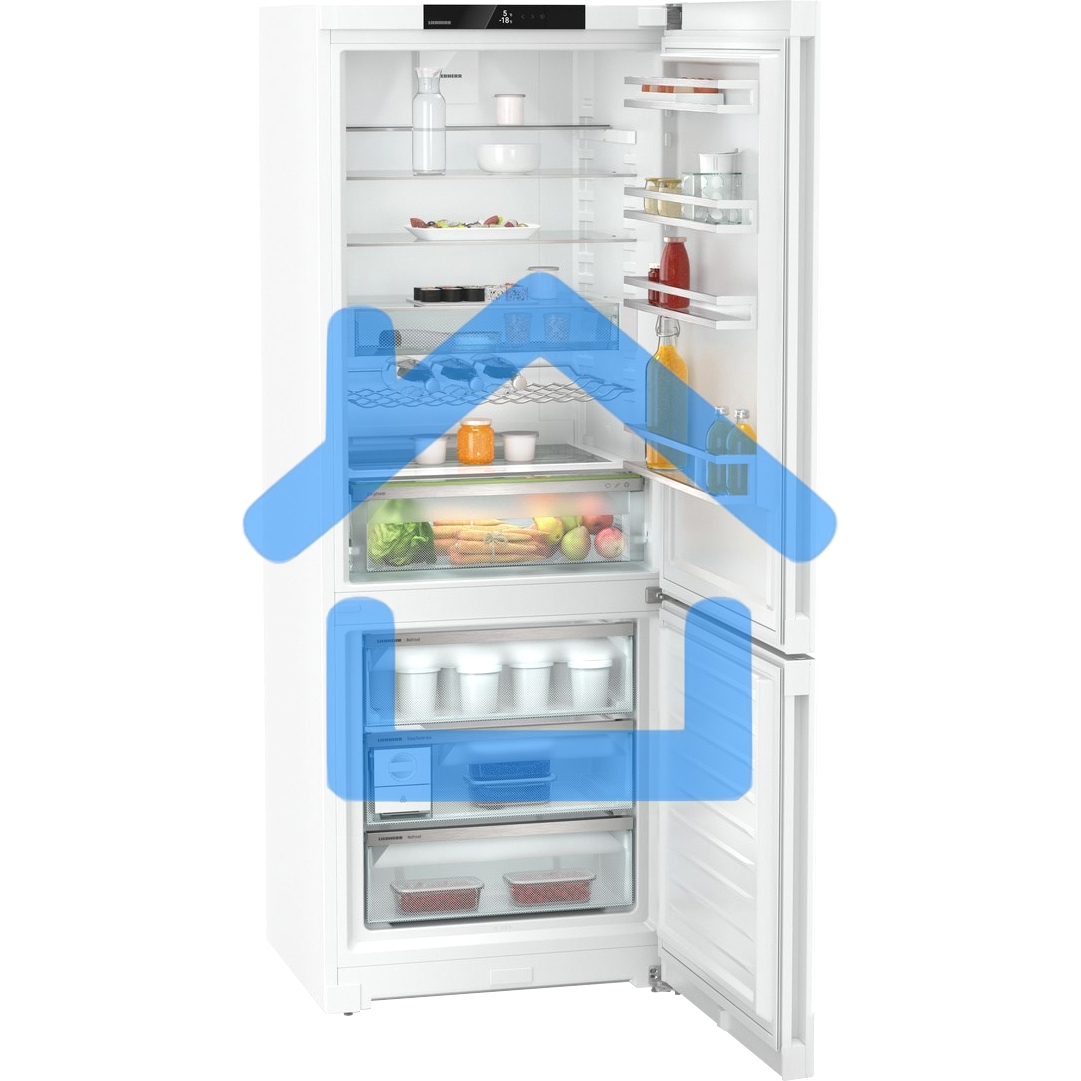 Холодильник Liebherr CNd 7723-20 001 белый двухкамерный 346/128л морозилка снизу