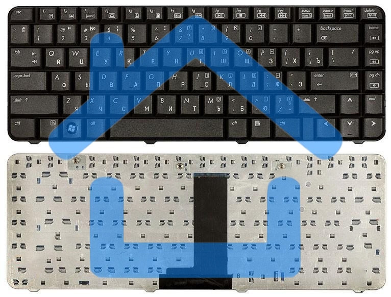 Клавиатура для ноутбука HP Compaq Presario CQ50 черная