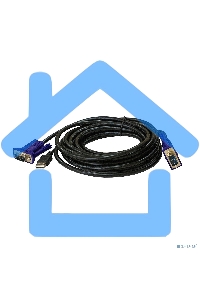 Кабель KVM ORIGO OKVMCU3/A1A с разъемами VGA и USB, 3 м