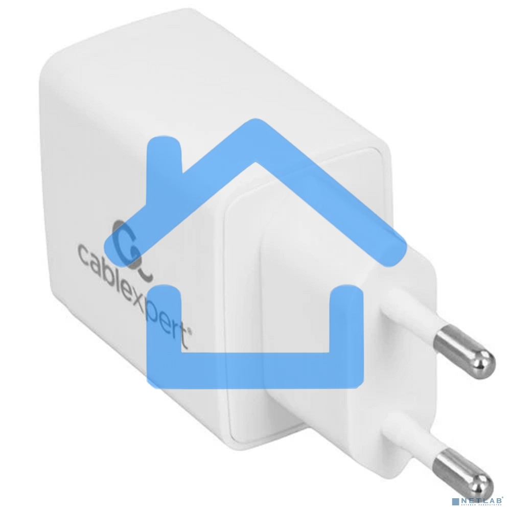 Зарядное устройство Cablexpert MP3A-PC-56, 5Вт, 1А, 1хUSB, белый, пакет