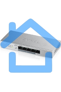 Коммутатор Zyxel GS1200-5HPv2-EU0101F 5G 4PoE+ 60W управляемый