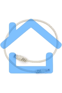 Патч-корд UTP Cablexpert кат.6, 5м, литой, многожильный (серый)