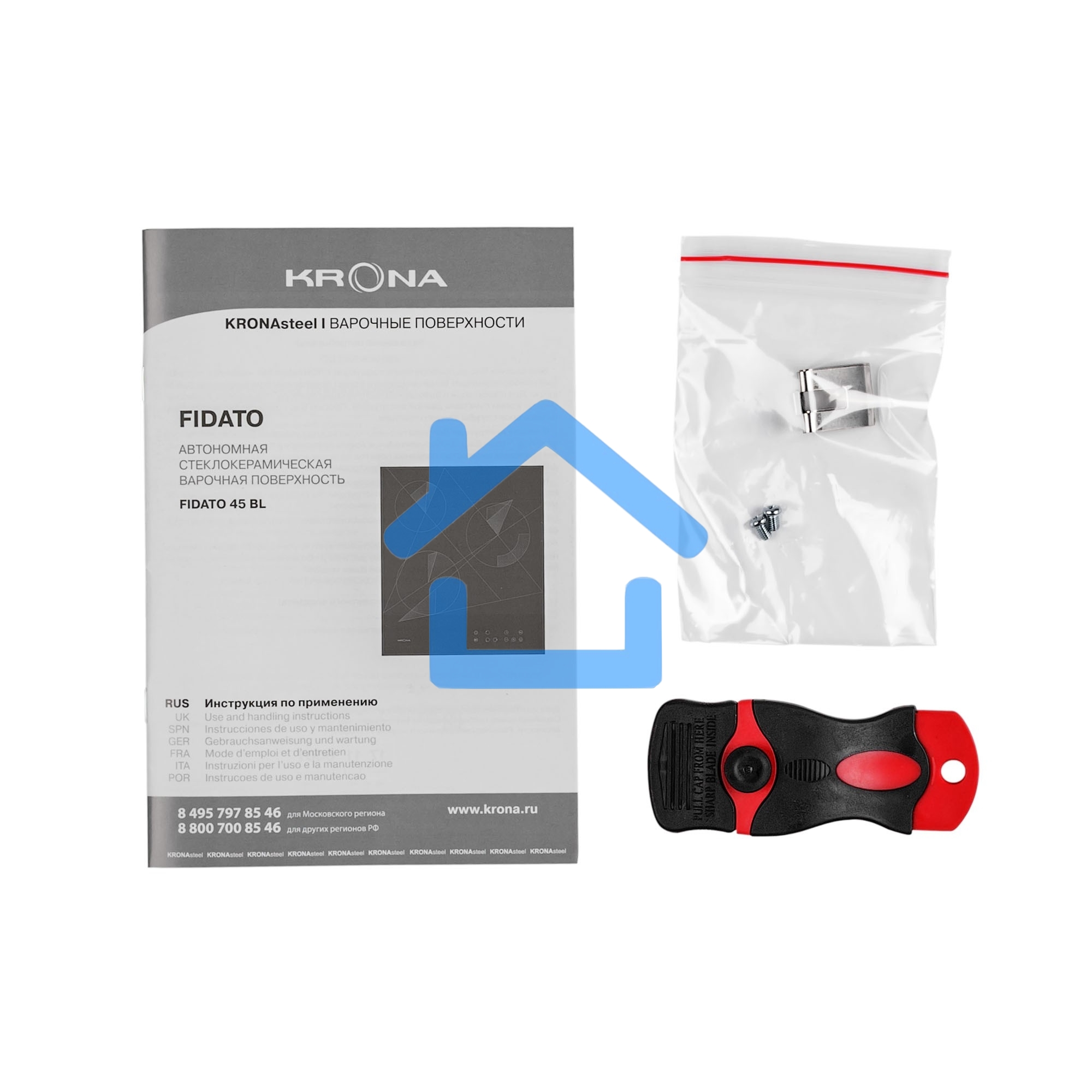 Варочная панель электрическая Krona FIDATO 45 BL