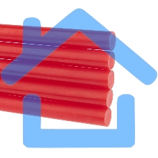 Клеевые стержни Rexant, Ø11 мм, 100 мм, красные, 6 шт., блистер