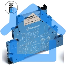 Реле электромеханическое интерфейсный модуль 1CO 6А AgNi 24В DC (чувствит.) IP20 винт. клеммы FINDER 385170240050