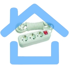 Удлинитель Makel MGP214 3 гн 5 м с\з вкл.