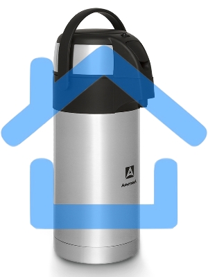 Термос Арктика 501-3000 3л. серебристый картонная коробка (501-3000/SIL)