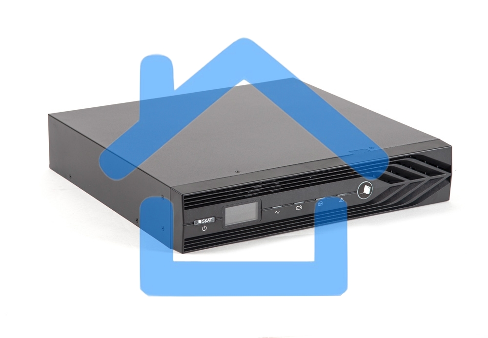 Источник бесперебойного питания SKAT-UPS 3000 RACK ИБП 220В 50/60Гц 2700Вт On-Line синусоида (без АКБ)